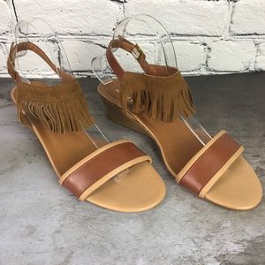 Anthropologie Morena Gabbrielli Fringe Sandal - NWOT - Size: 40 Italian …